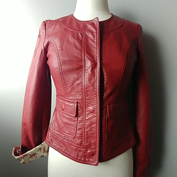 Kut from the Kloth faux leather jacket/blazer S - Picture 1 of 6